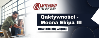 Qaktywności - Mocna Ekipa 3. Kliknij, aby dowiedzieć się więcej.