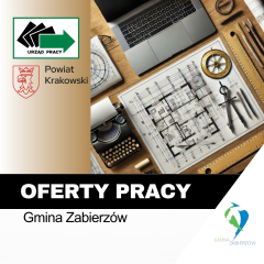 Zdjęcie artykułu Ogłoszenie o naborach na stanowiska pracy w Urzędzie Gminy Zabierzów